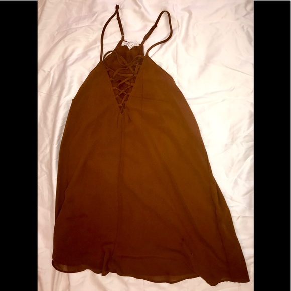 Forever 21 Brown dress - Picture 1 of 2